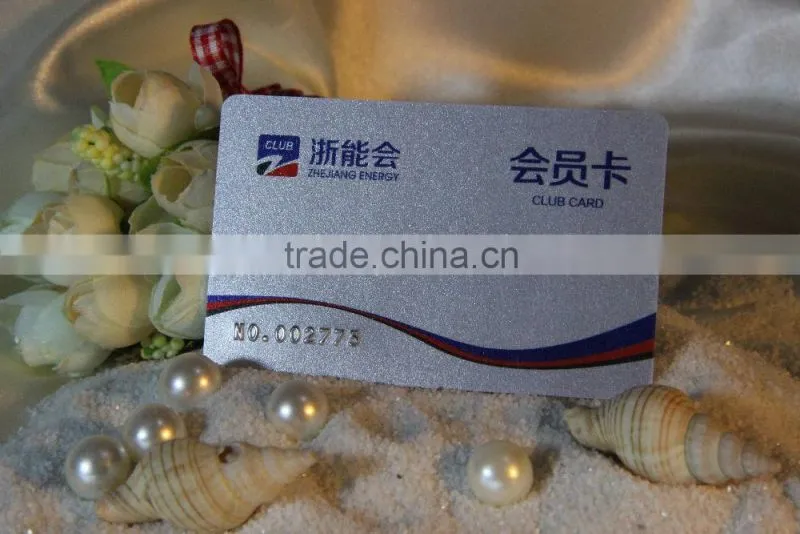 4 color offset printing plastic pvc smart ic/id card