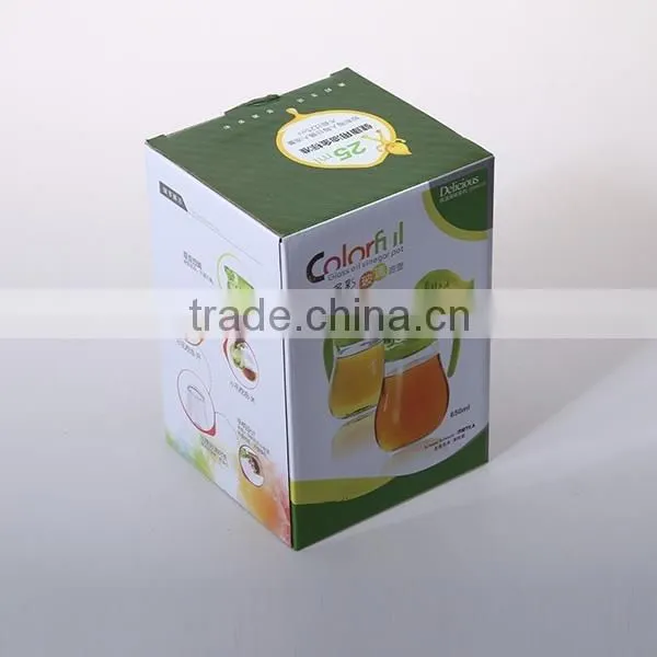 650ml glass measuring oil bottle with handle