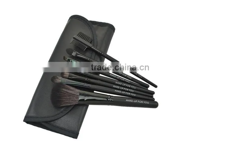 Hot sale private label makeup brush kit 7pcs
