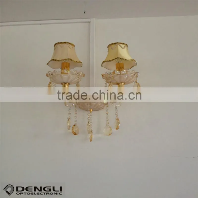 modern crystal chandelier style wall lamps for home hotel corridor villa