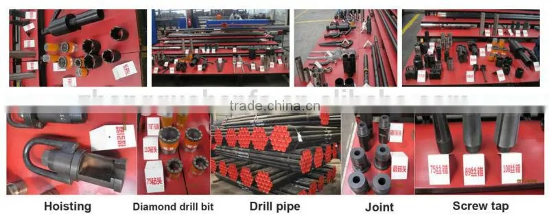 Full hydraulic ~ HFDX-5A full hydraulic crawler drilling rig