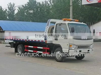 JAC 4x2 platform wrecker,used wrecker tow trucks for sale