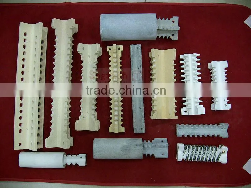 High temperature alumina ceramic part