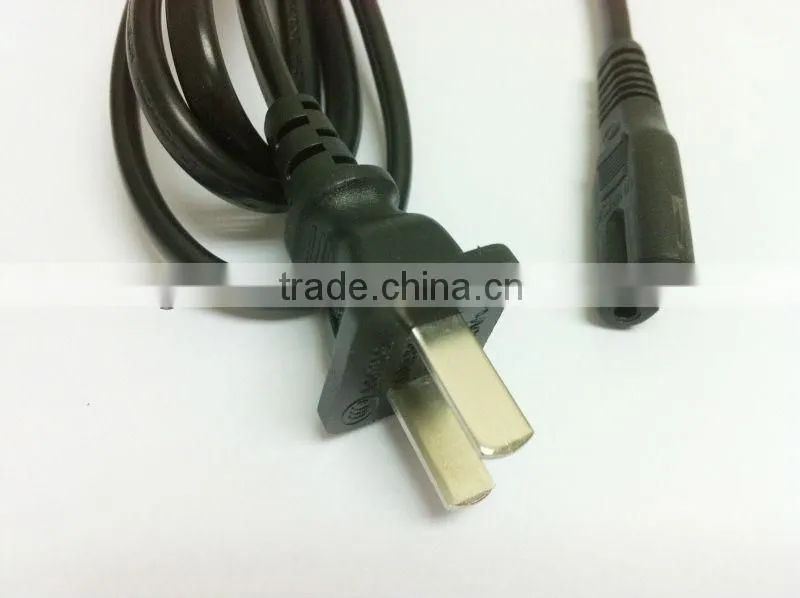 3C approval CN plug power cord with C7 connector