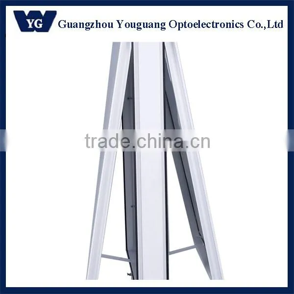 Solar light box, solar lockable street sign/ solar street pole light box,street light advertising light box