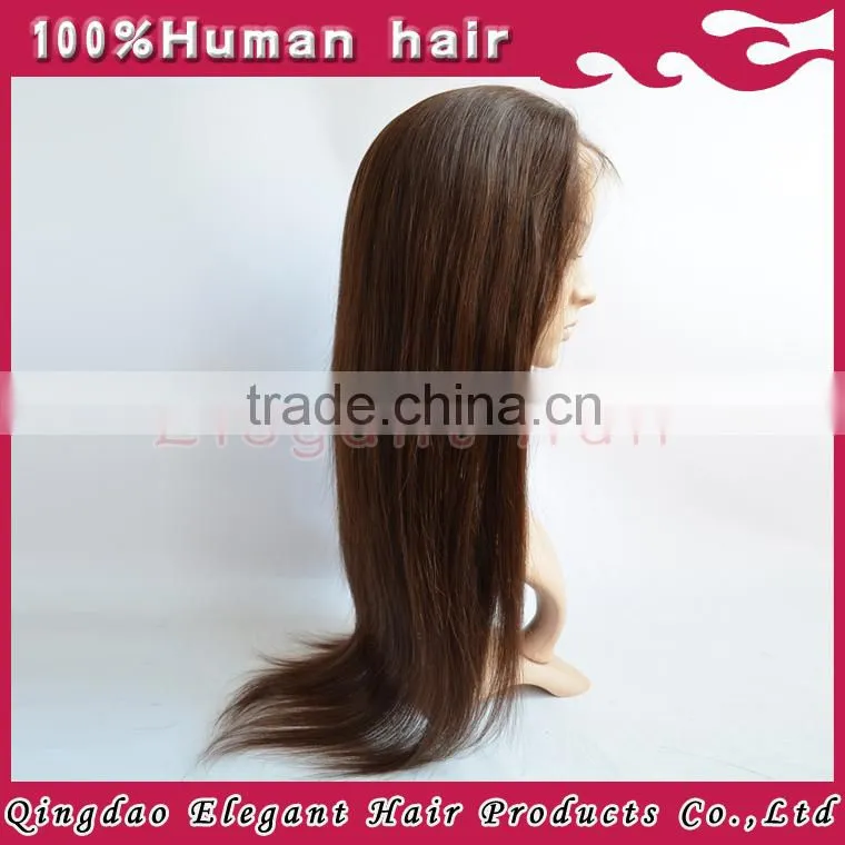 New styles fashion brazilian virgin hair full lace base 100 percent human hair wigs