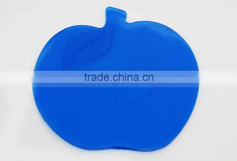 Black Color, Magic PU Gel Material Heart Shape Sticky Pad
