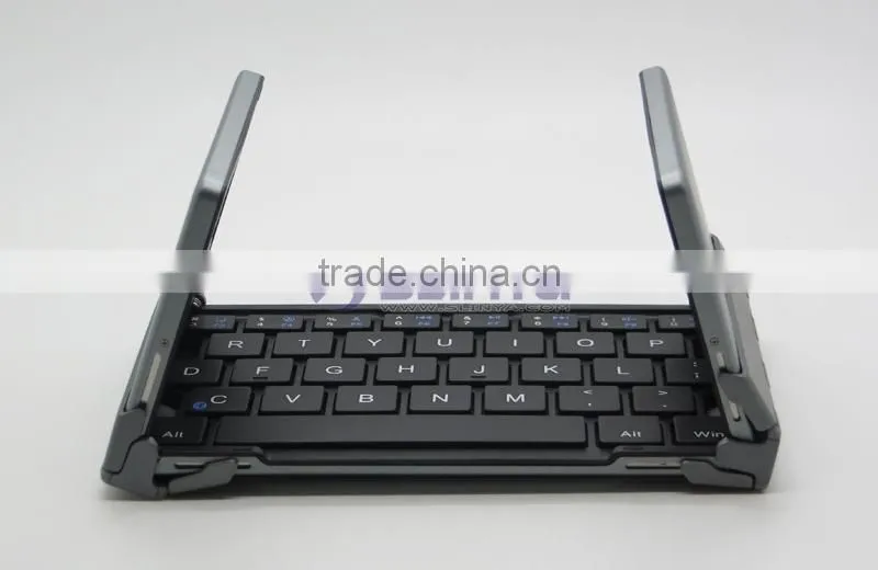 Folding Mini Ultra-thin WirelessBluetooth Keyboard For Smartphone Tablet PC Compatible with iOS Android Window System