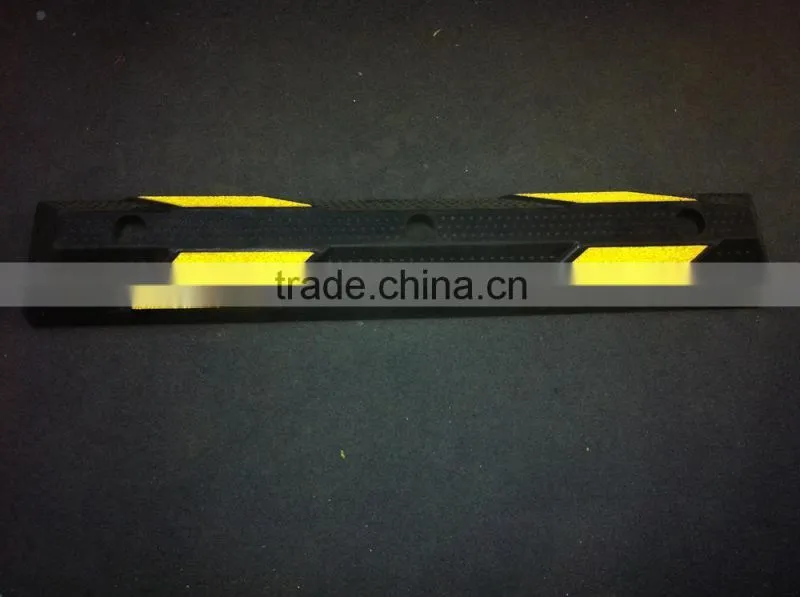 Perfect Parking Lots Solution Economy Solid Rubber Car Stop