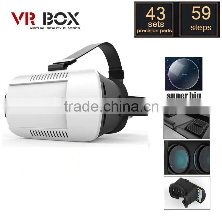 New VR Box 3D VR Case Virtual Reality Glasses Google Cardboard VR BOX