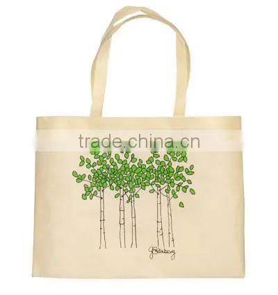 2016 Blank Canvas shoulder Tote Bag