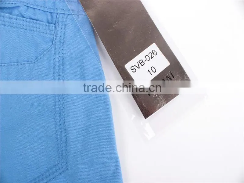 Mens cheap 100%cotton stock lot apparel shorts