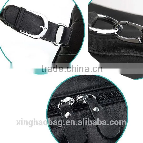 High quality leather travel luggage bags made in china