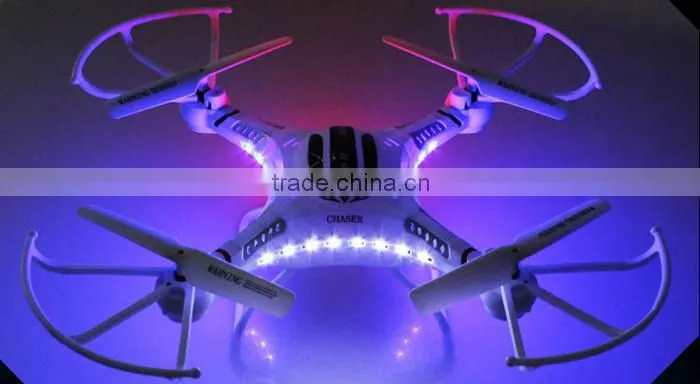 2.4 Ghz 6 gyro LED Surrounding RC Drone with professional camera