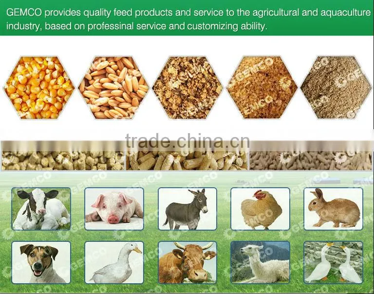 1-15 ton per hour pellet machine animal feed