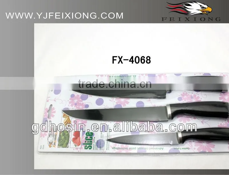 Popular!!! color titanium kitchen knife
