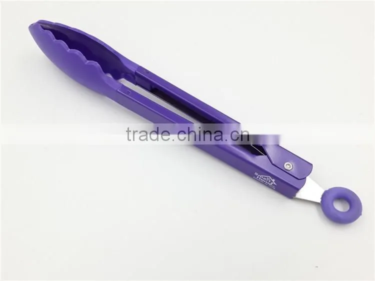 Plastic metal tong