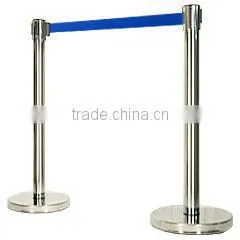 Econo-belt retractable belt barriers available from Barrier Security Products
