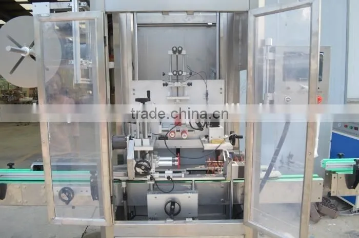 YB-TB200 Automatic shrink sleeve labeling machine made in China.