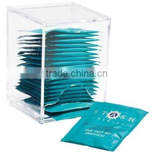 Acrylic Tea Bag Dispenser/ Acrylic Tea Bag Holder/Tea Bag Organizer