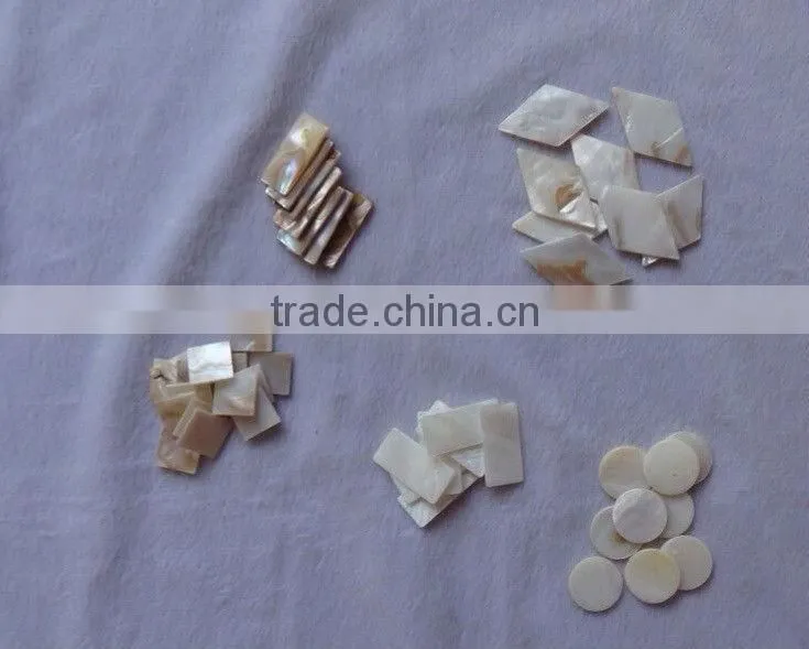 Gold Square Mother of Pearl Blanks