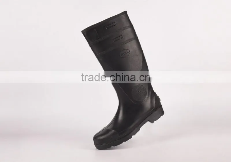 industrialsteel toe water boots, rain boots,pvc boots (sj5135)