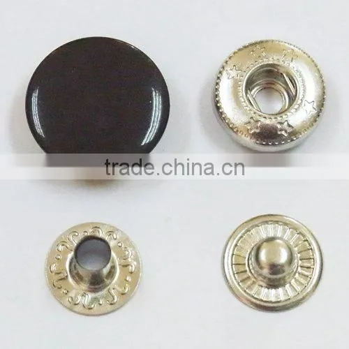 Cap snap button