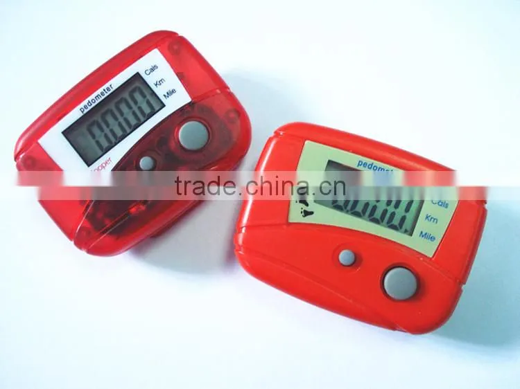 Promotional Multi-functional Calories/KM/Mile Step Counter China Walking Pedometers OEM with Logo Customized