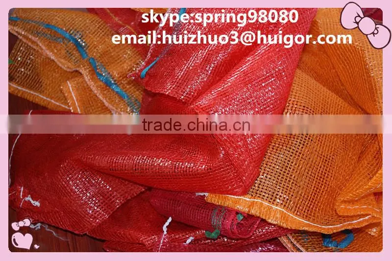 High Quality vegetables mesh bag ,checp plastic pp onion mesh bags