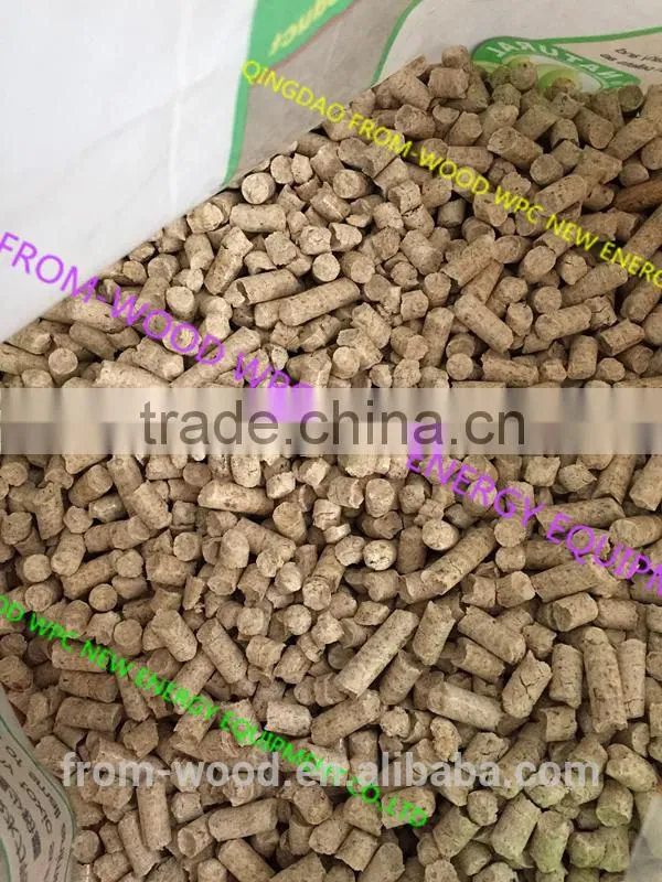 wood pellets for horse bedding,cat, rabbit,small animals