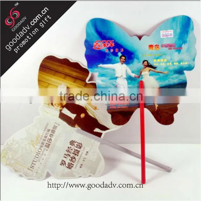 Made in china high quality promotional plastic hand fan/korean hand fan