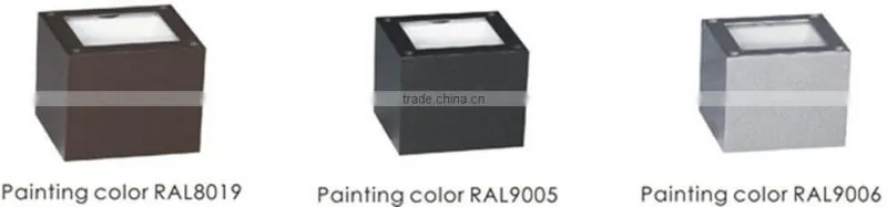 12W modern stype indoor outdoor decorative up and down wall light LED