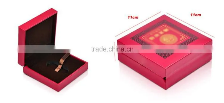Custom Single Wooden Commemorative Coin Box