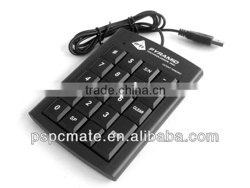 Cheapest numeric keyboard with retractable cord