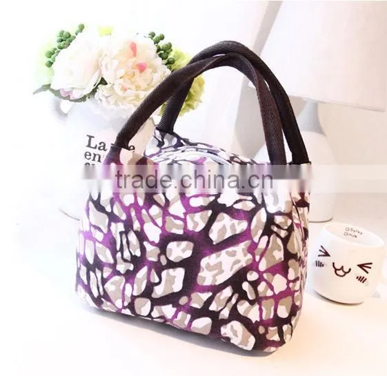 2015 Hot sale good quality young ladies canvas bags