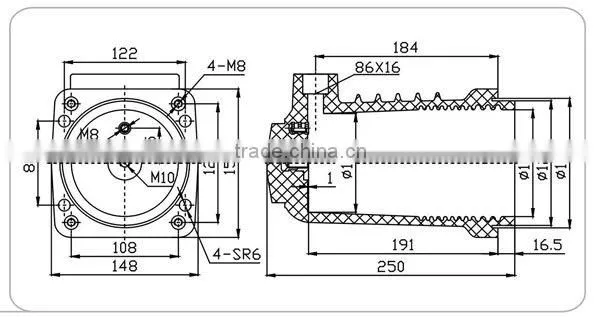 12kV Epoxy Resin Contact Box