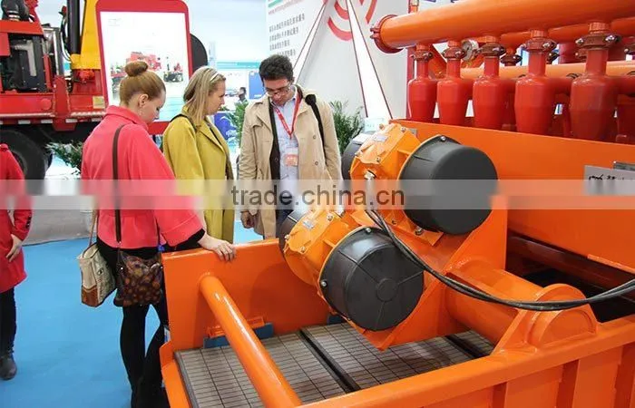 auger drilling machine mud cleaners
