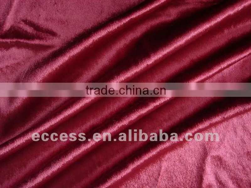 blue color plain upholstery velvet fabric for curtain sofa cover