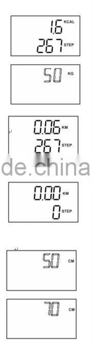 pedometer radio/FM radio