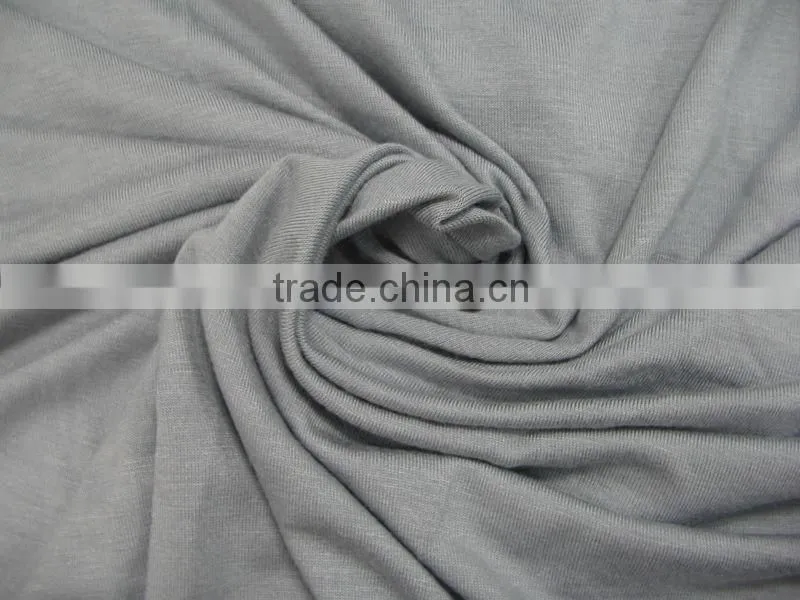 cotton single jersey BIO POLISH SILICONE WASH fabric
