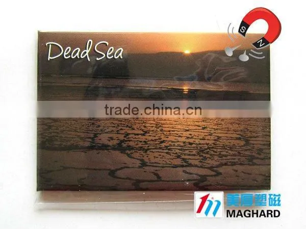Tin Fridge Magnets Tourist souvenir Dead sea