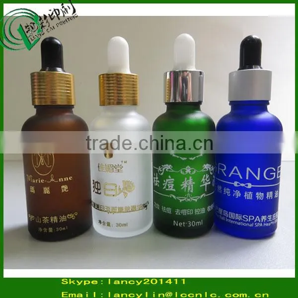 30ml dropper bottles glass cosmetic bottles with pump cap glass bottle