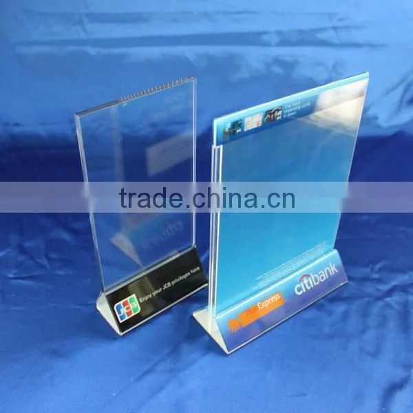 New Products Acrylic Brochure holder, Acrylic Magnetic Sign Holder, Acrylic Tent Card Holder