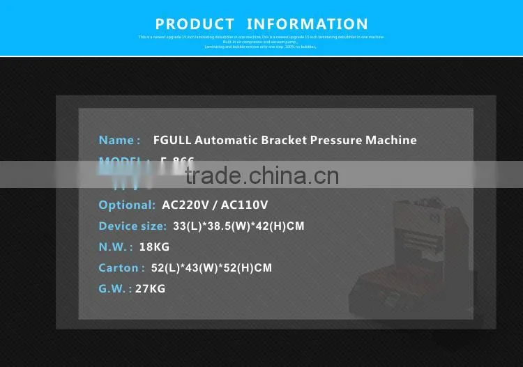 precise lcd and frame bonding machine for iphone model frame laminating