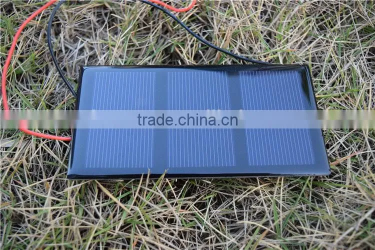 0.6W 1.5V PET solar panel /PET laminated solar panel for toys and LED lighting