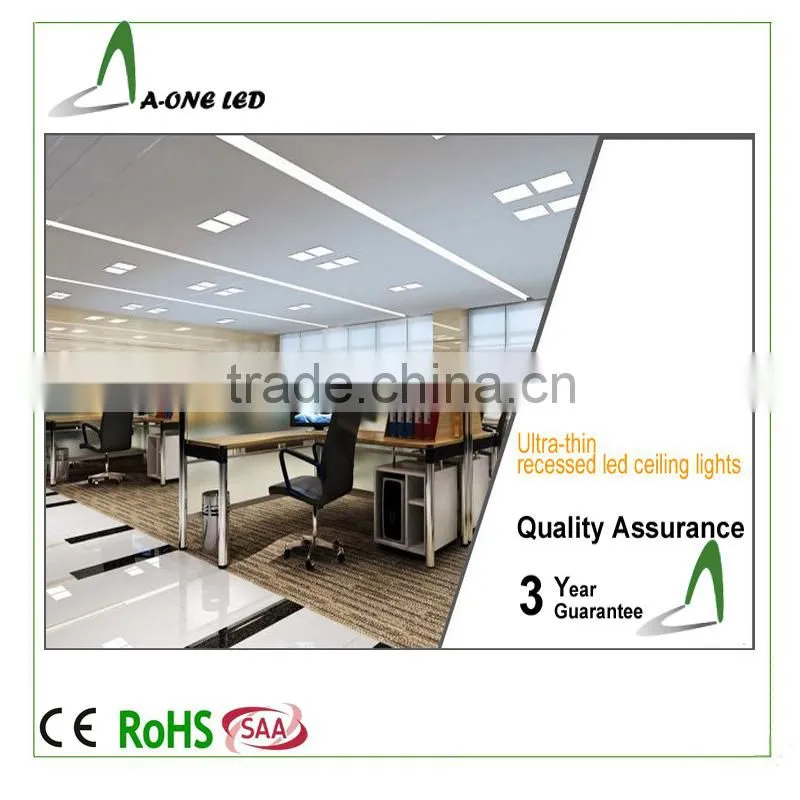 High lumen flat recessed ceiling Lamp Square LED Panel Light 6w with CE RoHS SAA approved