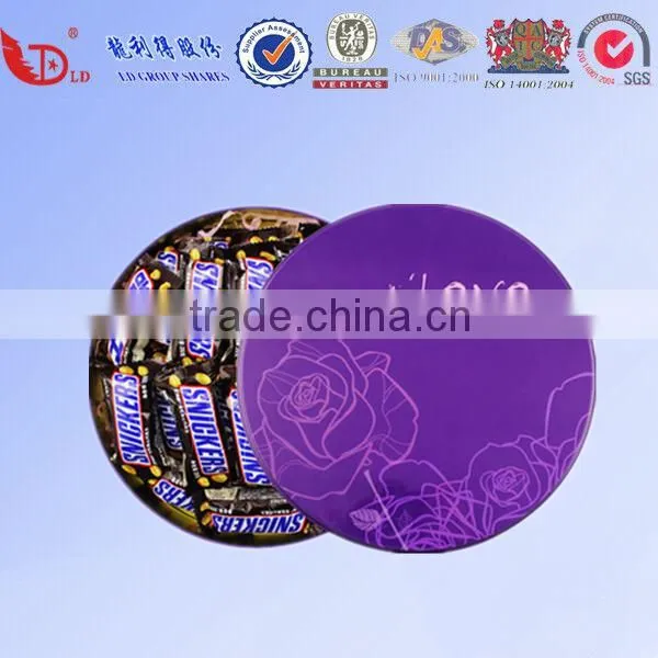 China made clear chocolate box ,empty paper box gift wedding candy