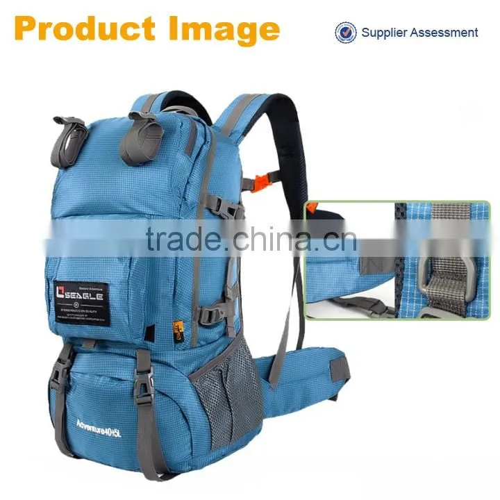 China supplier distribute high quality camping hiking backpack, 2016 outdoor hiking bag in small order