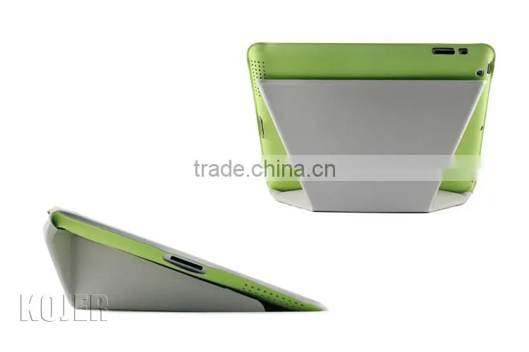 Transfomer professional manufacture pu leather housing for ipad2/for ipad3/for ipad4 case,protective pu case