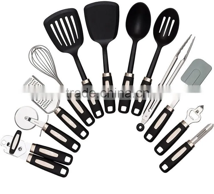 10pcs Kitchen Utensils Sets Stainless Steel & Nylon kitchen gadget